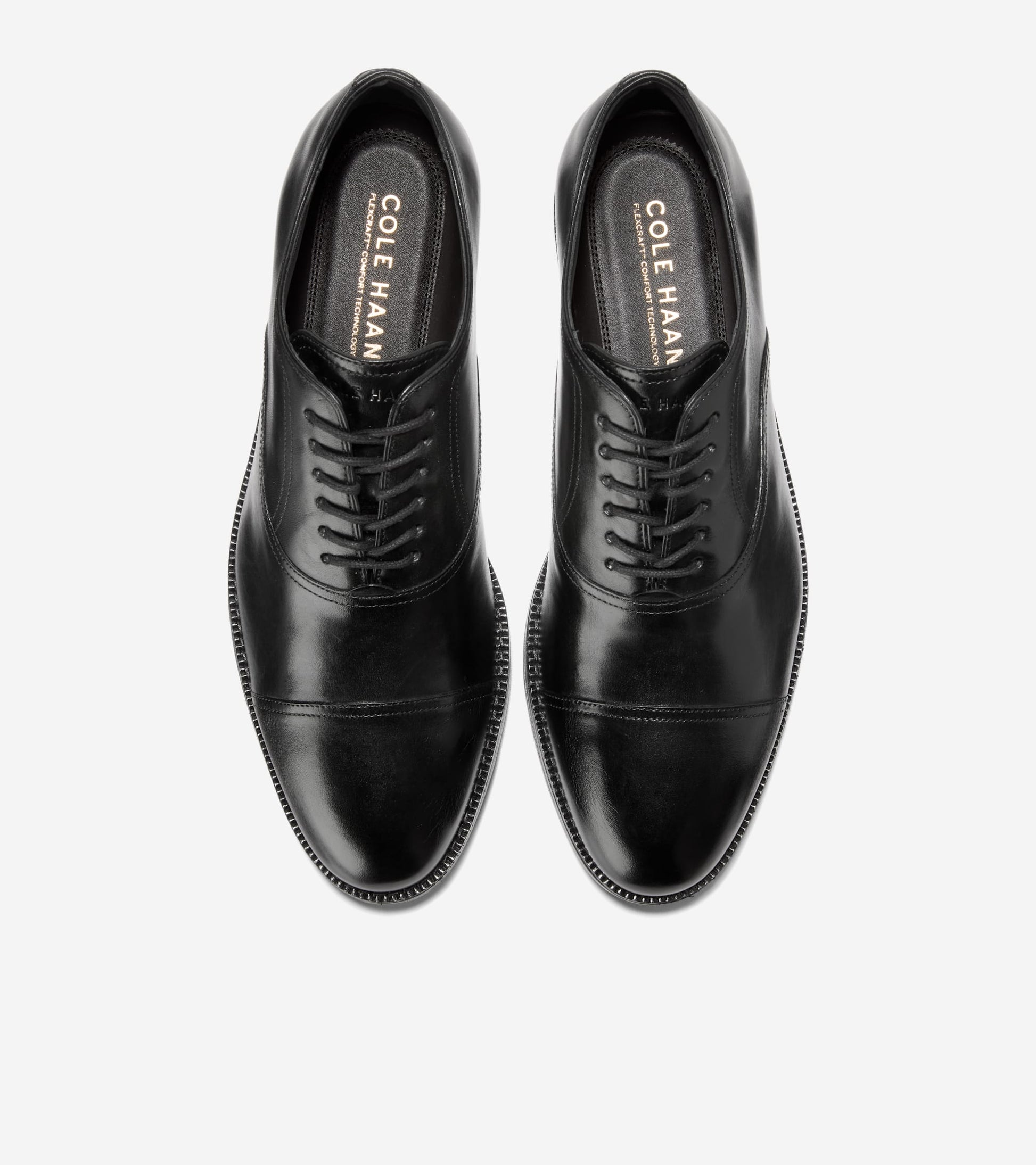 Men's Ledley Grand Cap Toe Oxfords-Black