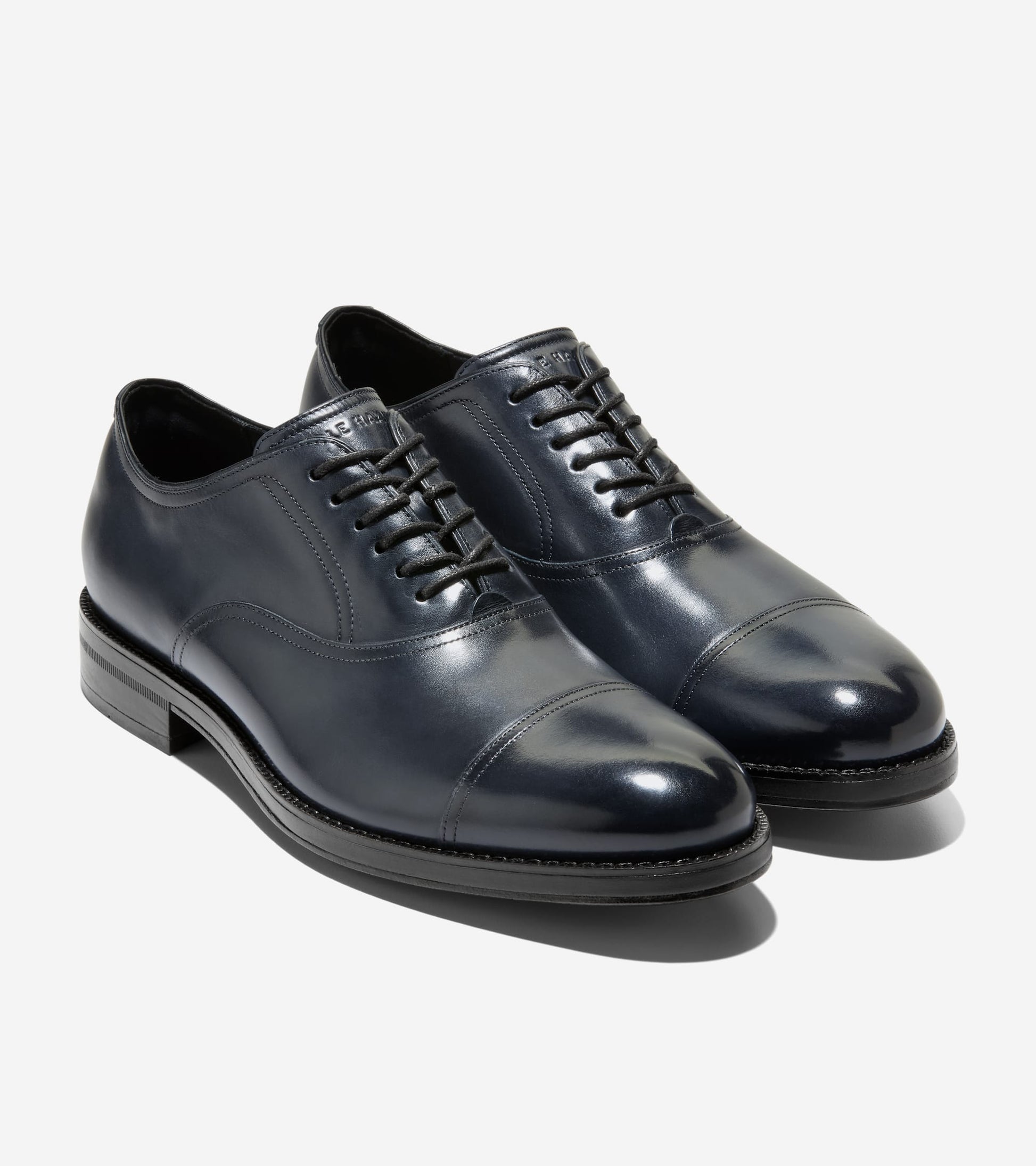 Men's Ledley Grand Cap Toe Oxfords-Navy Blazer-Black