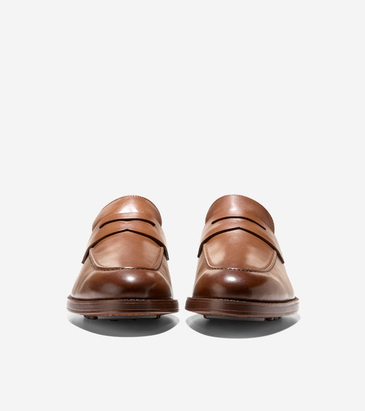 Men's Ledley Grand Penny Loafers in Brown | Cole Haan