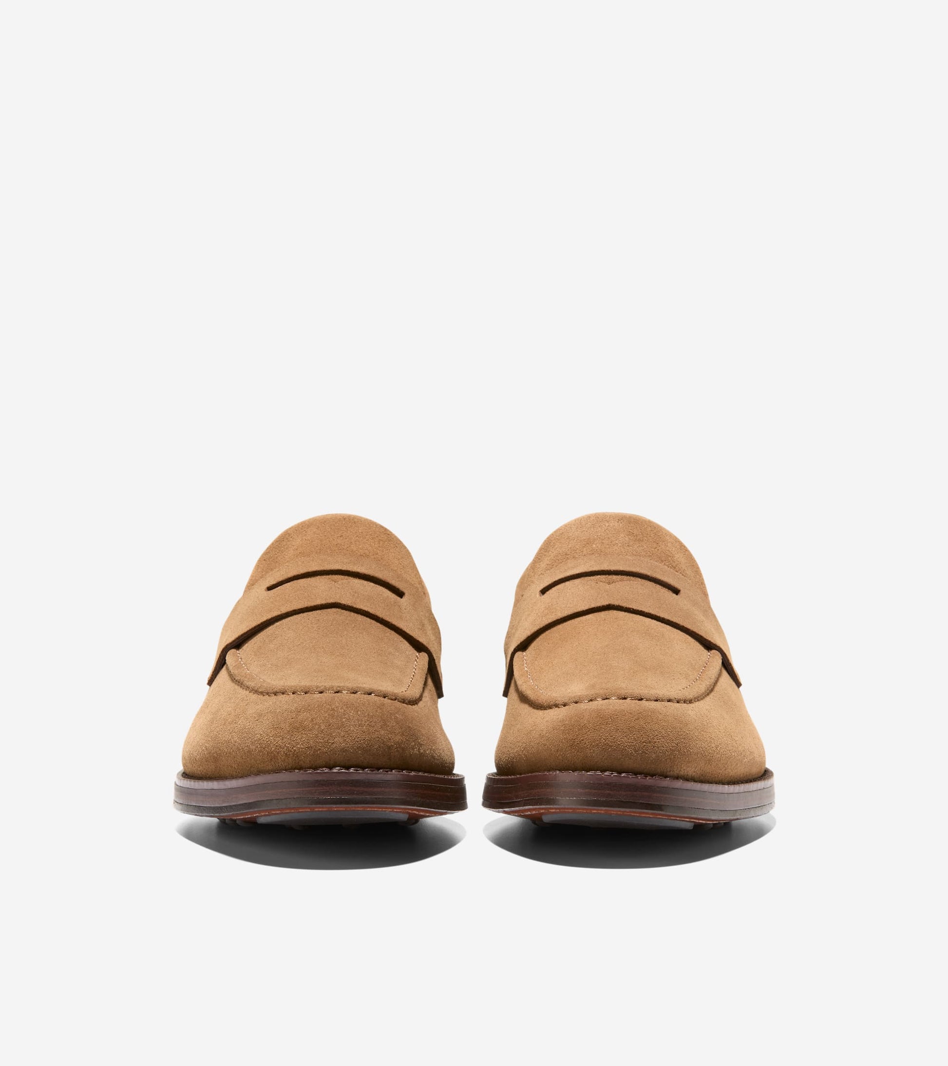 Men's Ledley Grand Penny Loafers-Spiced Brown-Dark Natural
