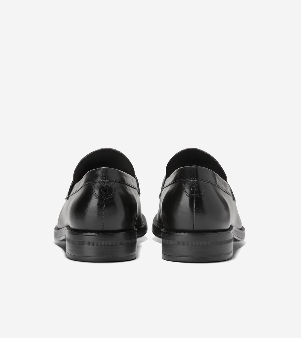 Men's Ledley Grand Penny Loafers-Black