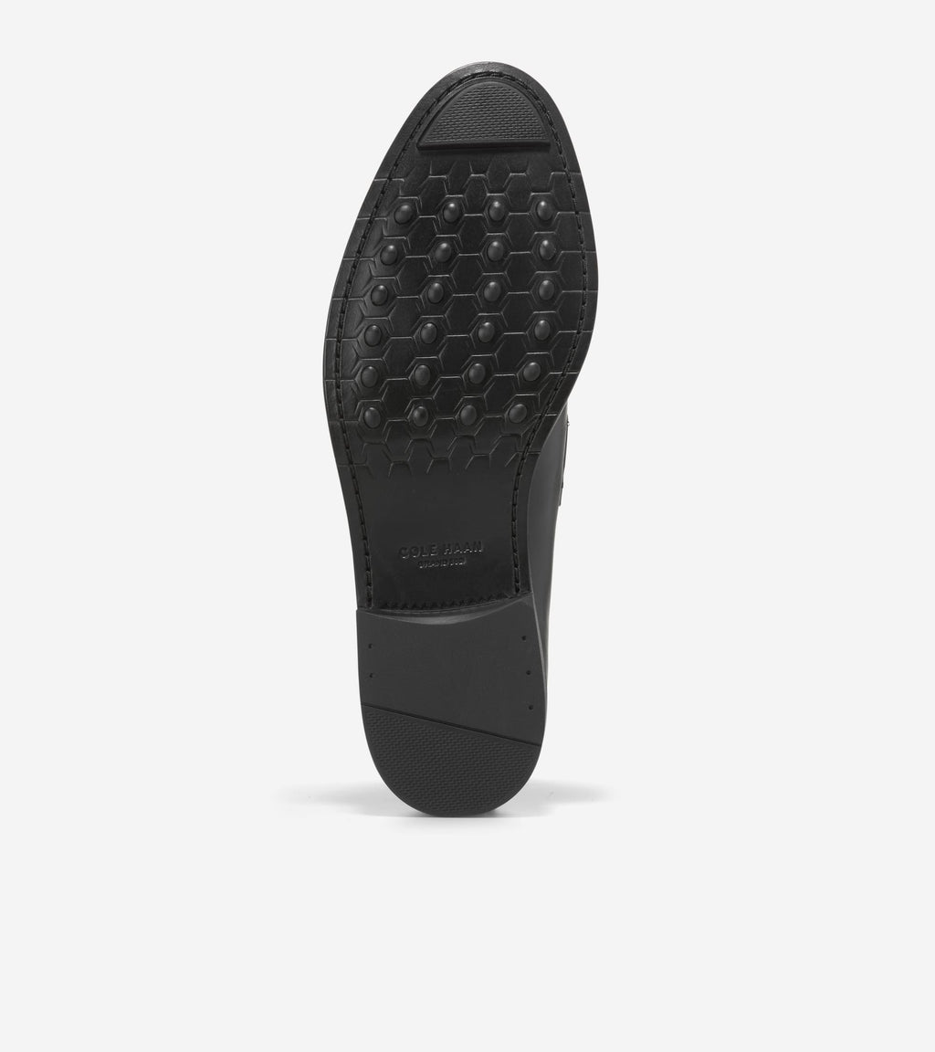 Men's Ledley Grand Penny Loafers-Black