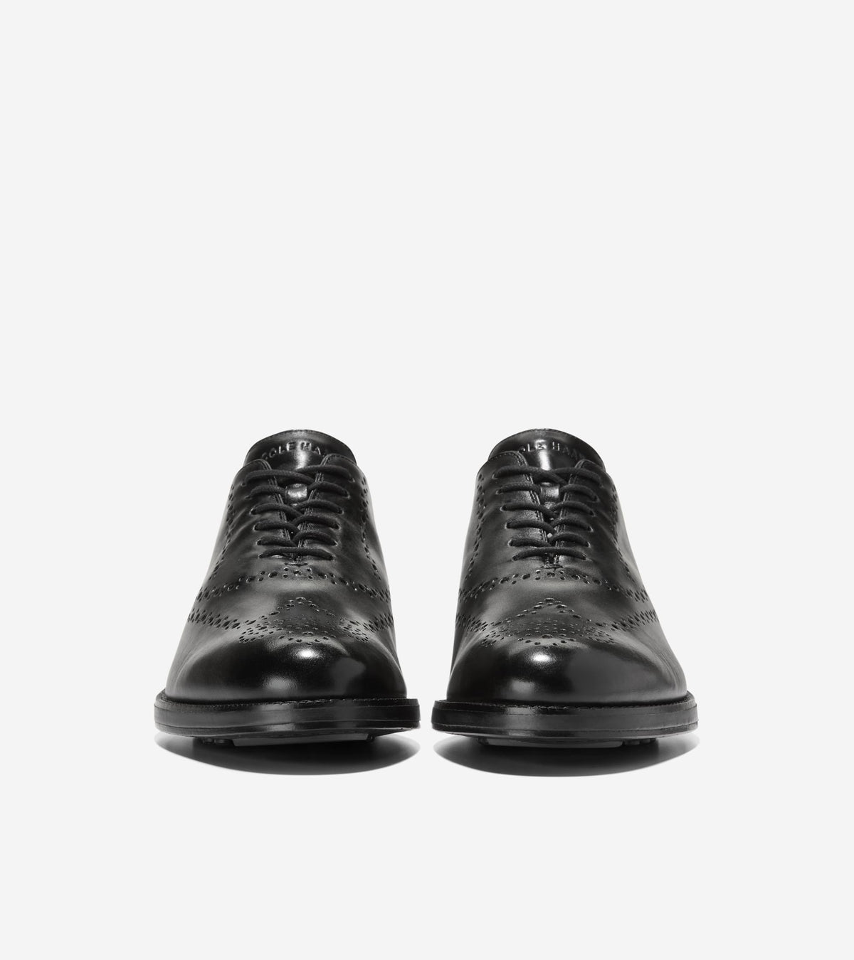 Men's Ledley Grand Brogue Wingtip Oxfords-Black