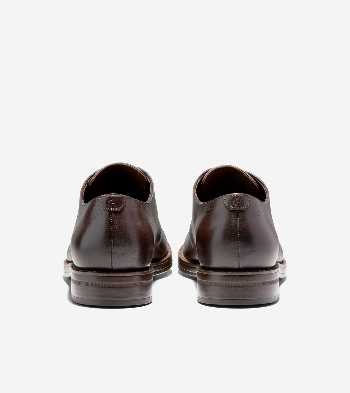 Men's Ledley Grand Flexcraft Laser Wingtip Oxfords-Dark Chocolate-Dark Brown