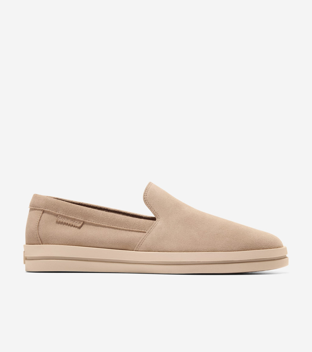 Men's Long-Weekender Slip-On Loafers-Dark Latte-Angora