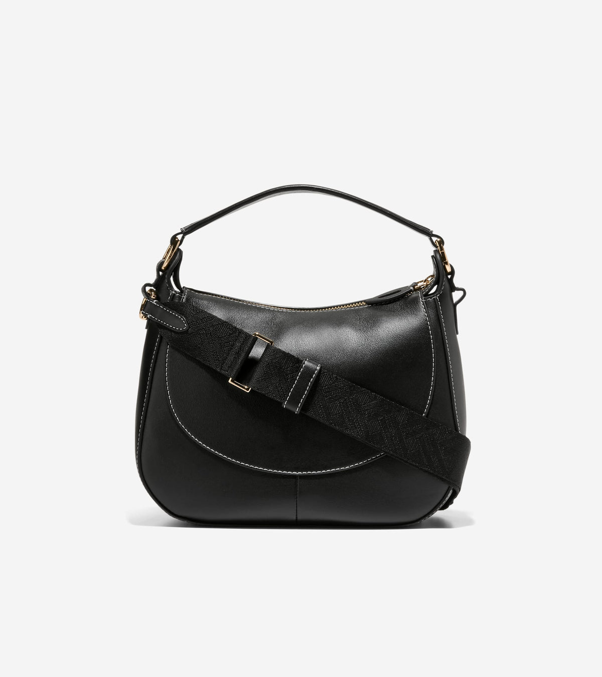 Women's Lockheart Messenger Bag-Black