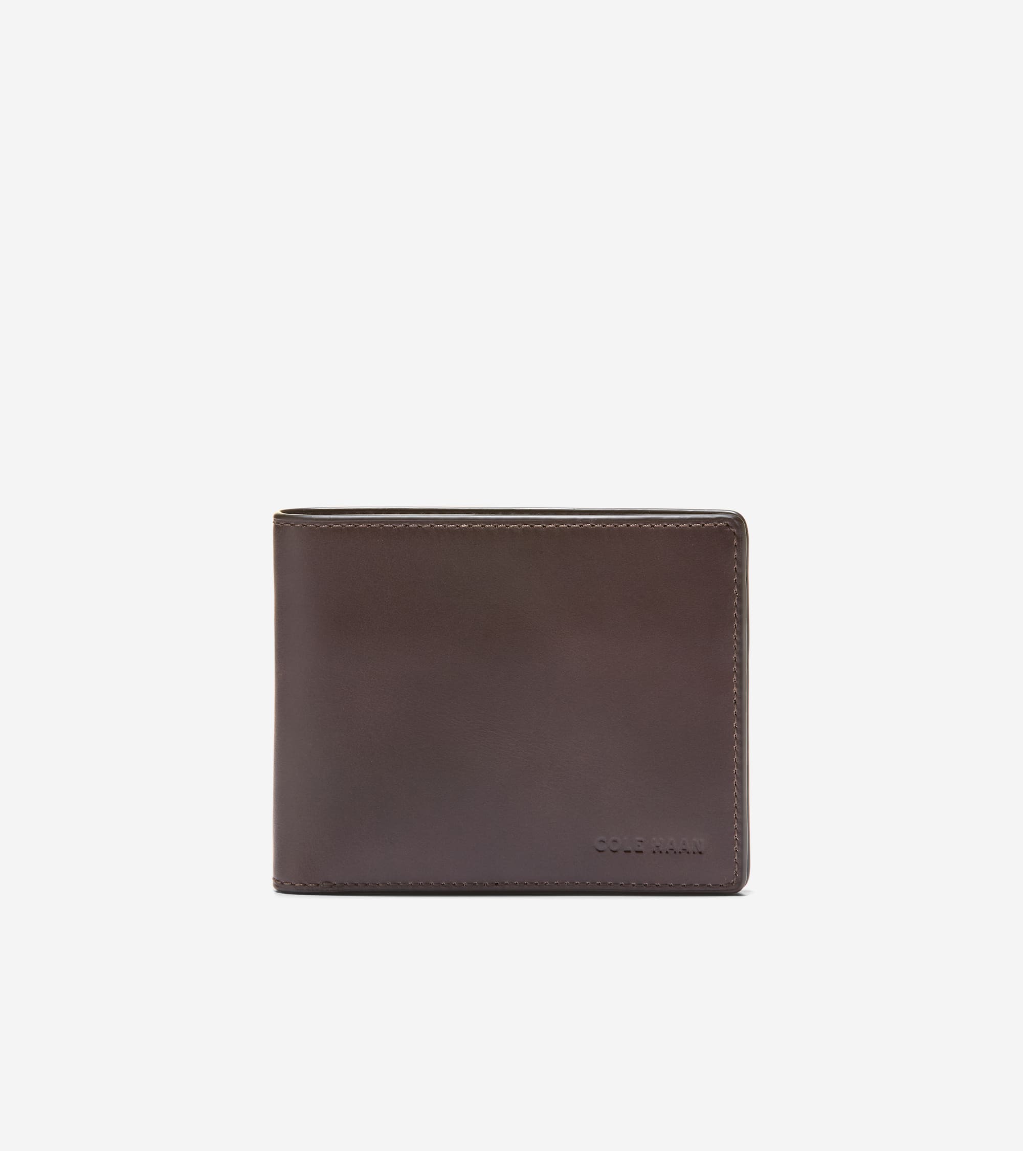 Men's Leather Slimfold Wallet in Brown | Cole Haan
