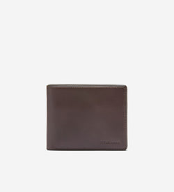 Men's Leather Slimfold Wallet-Brown