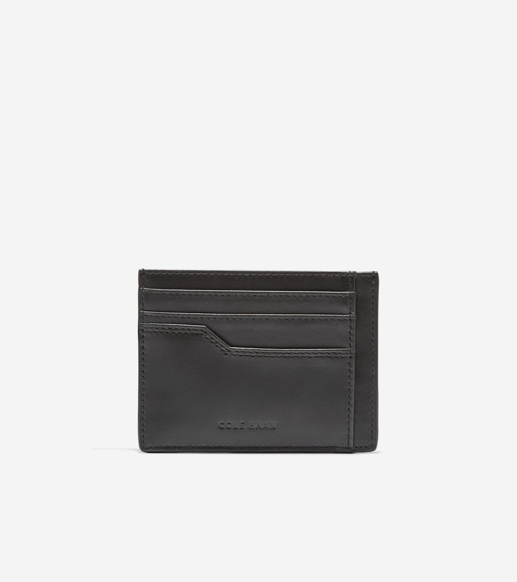 Men's Triboro Slim Card Case-Black