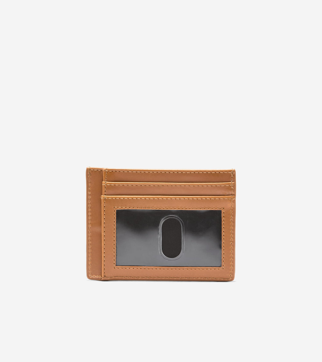 Men's Triboro Slim Card Case-Tan