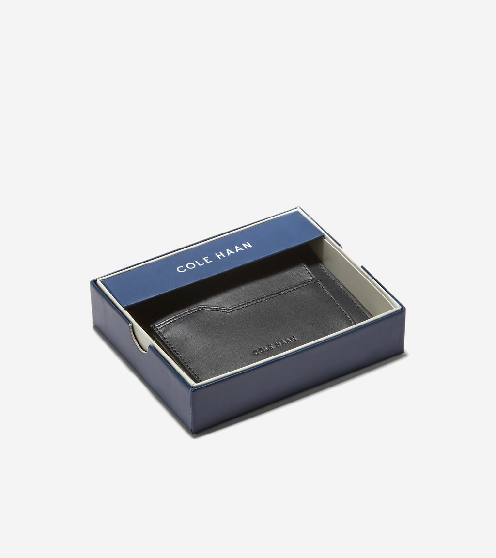 Men's Triboro Slim Card Case-Black