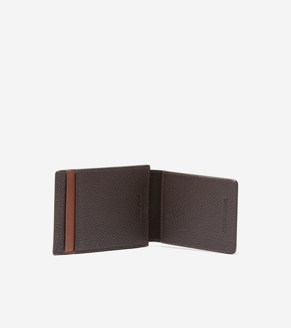 Men's Triboro Card Case-Brown-Tan