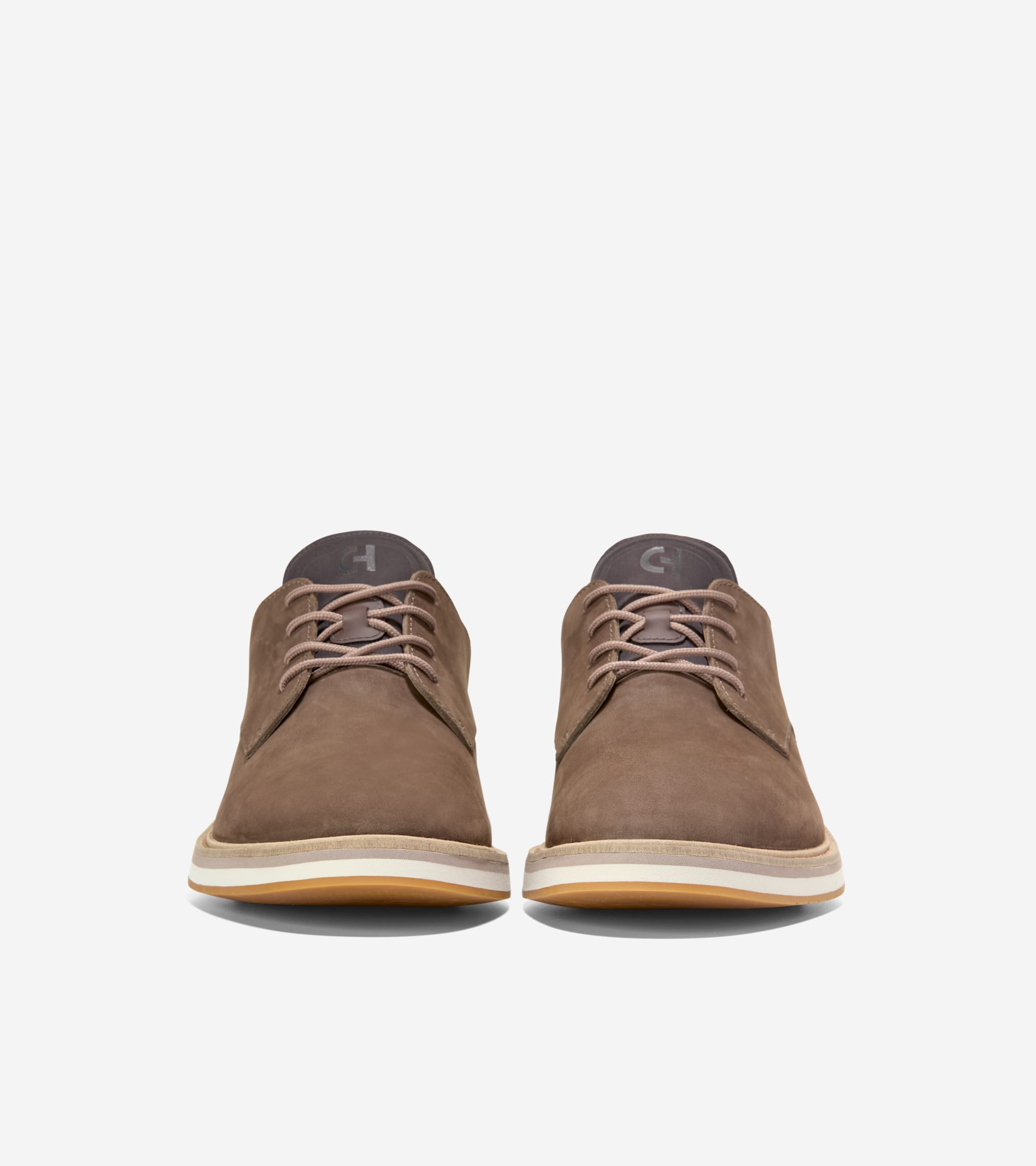 Men's Mansfield Grand Plain Toe Quick-On Oxfords in Brown | Cole Haan