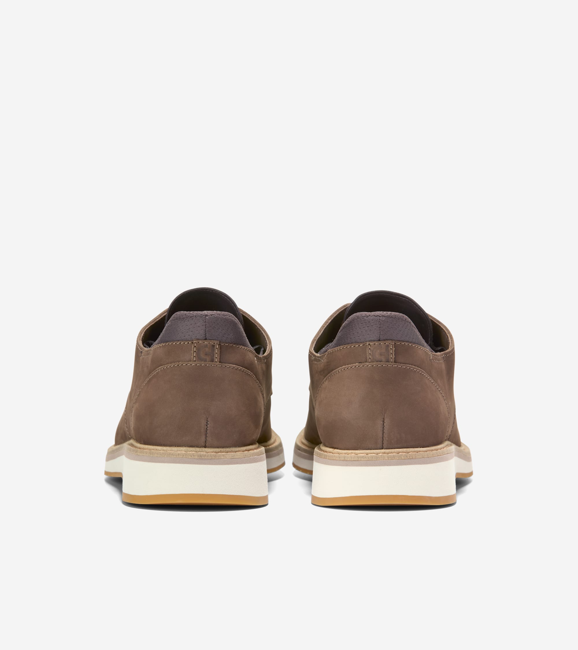 Men's Mansfield Grand Plain Toe Quick-On Oxfords in Brown | Cole Haan