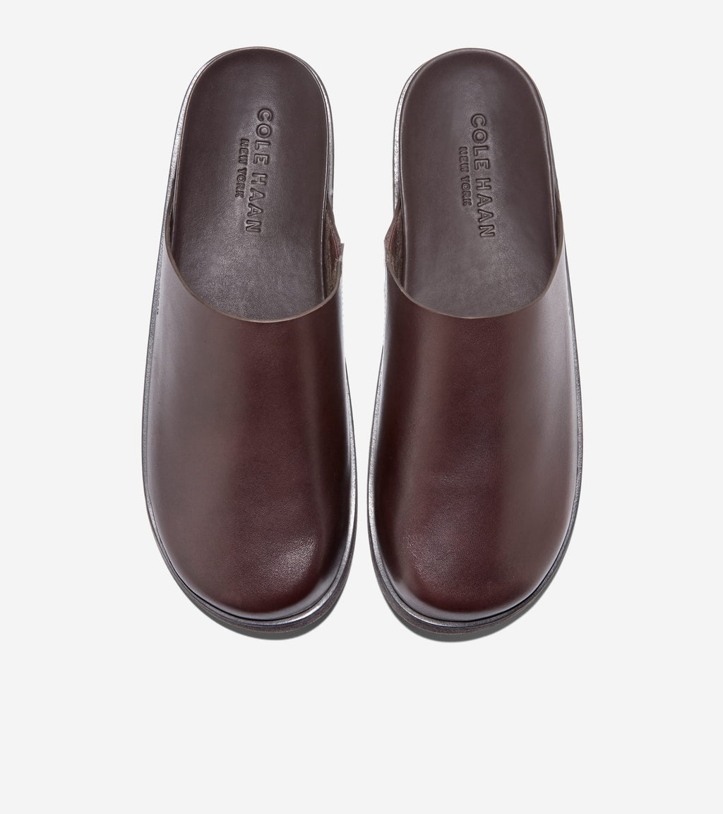 Men's Modern Classics Mules-Madeira-Dark Chocolate