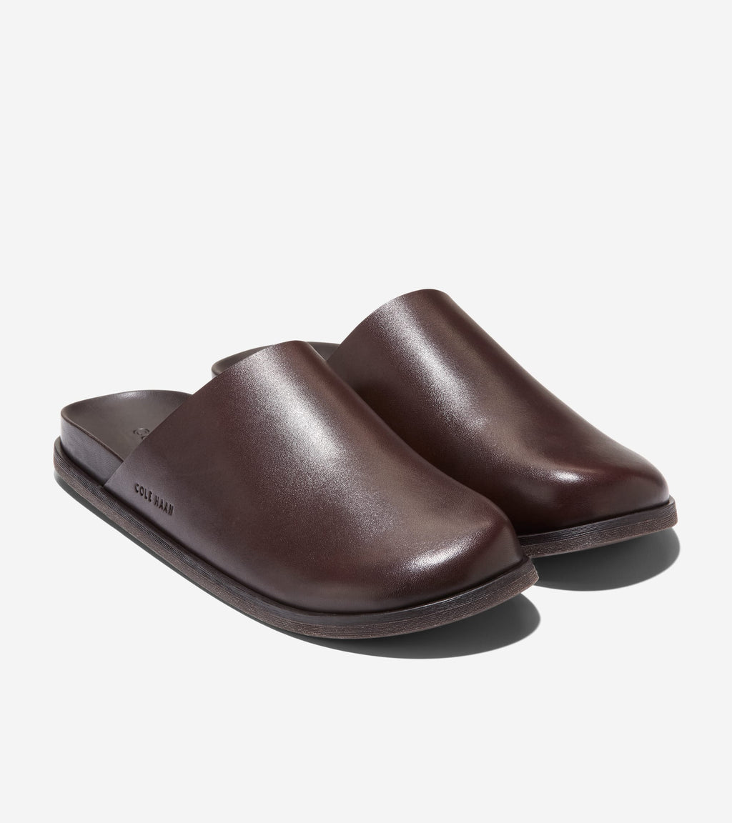 Men's Modern Classics Mules-Madeira-Dark Chocolate