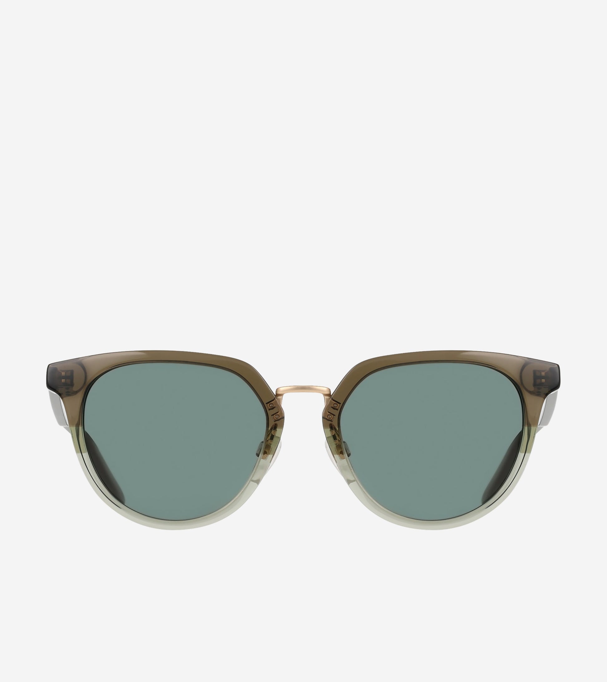 Men's Modern Elevated Round-Olive Gradient
