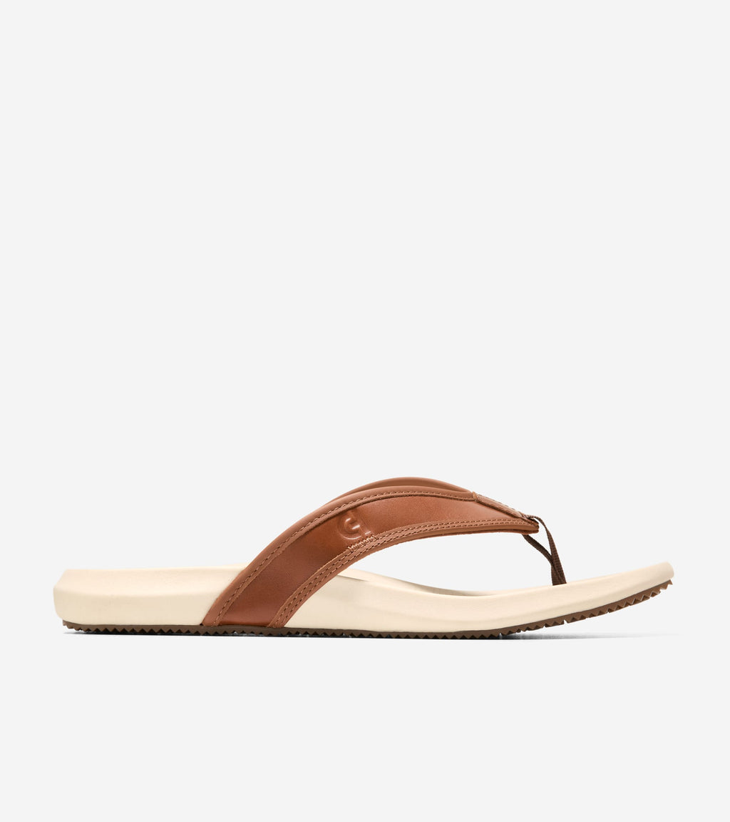 Men's Montauk Resort Sandals-British Tan-Angora