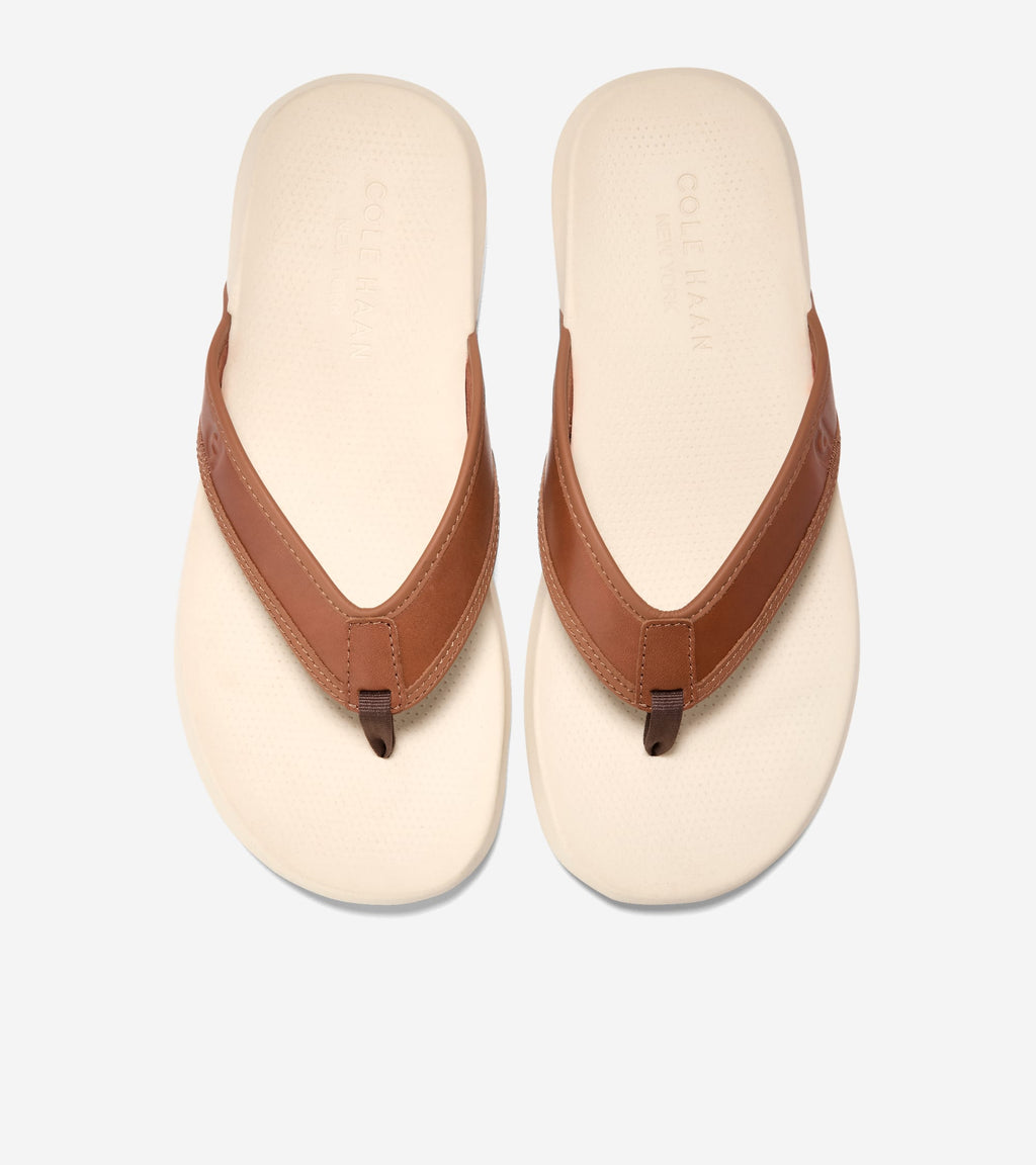 Men's Montauk Resort Sandals-British Tan-Angora