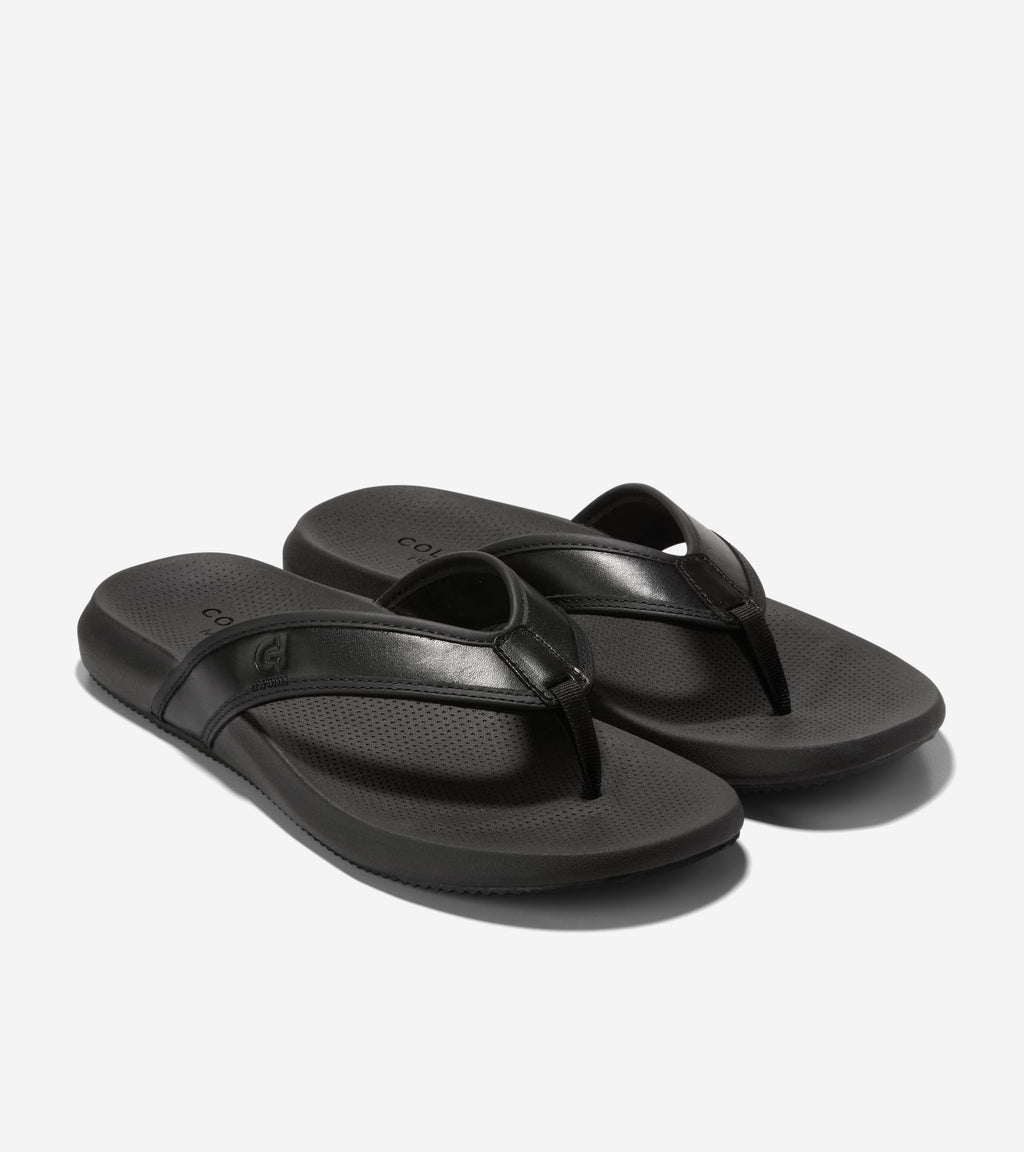 Men's Montauk Resort Sandals-Black