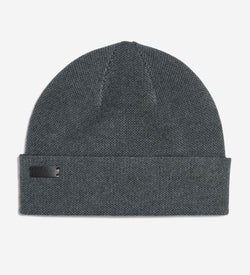 Men's Birdseye Beanie-Caviar
