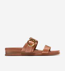 Women's Oaklynn Double Band Footbed Sandals-British Tan