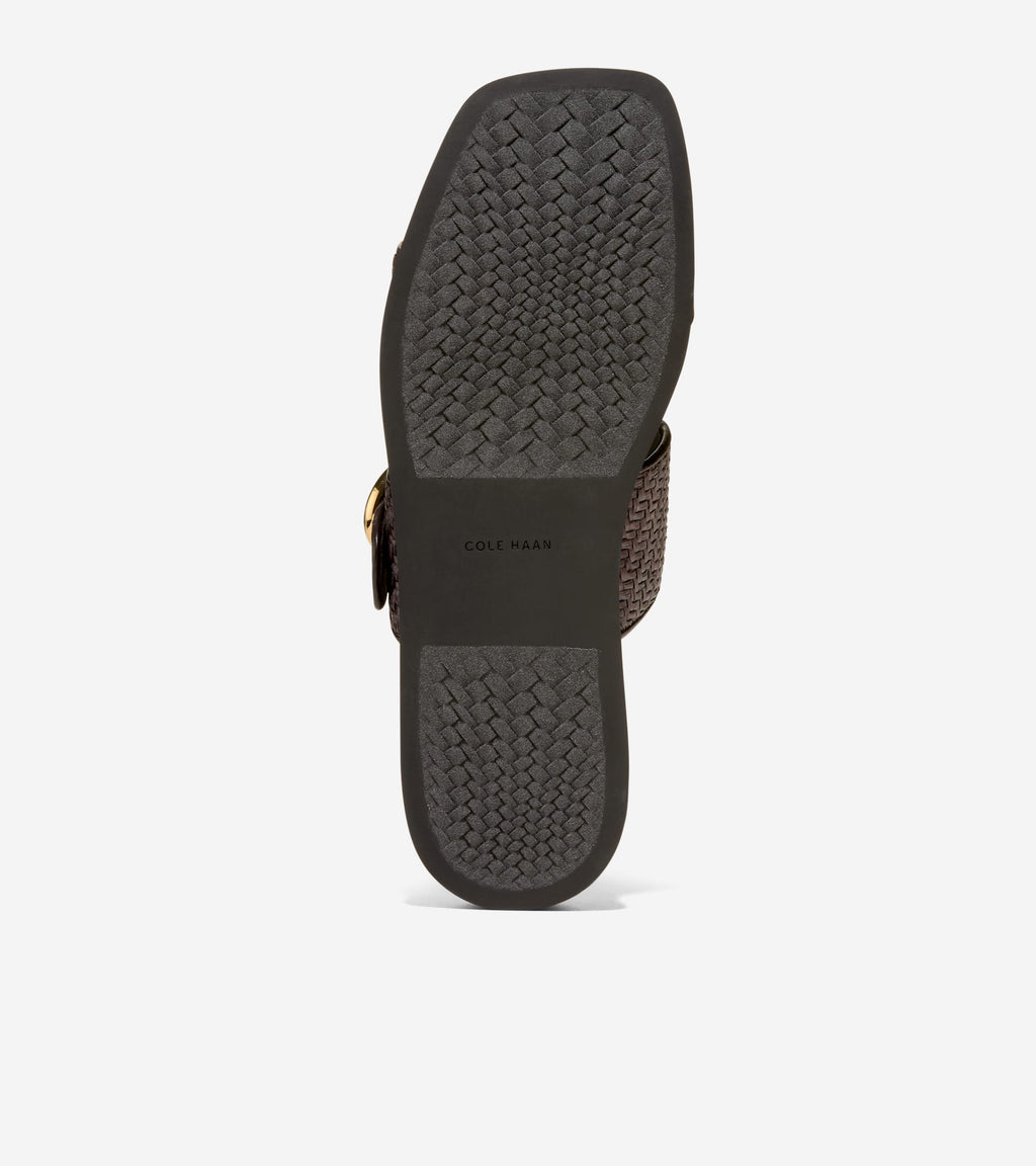 Women's Oaklynn Double Band Footbed Sandals-Dark Latte-Dark Natural