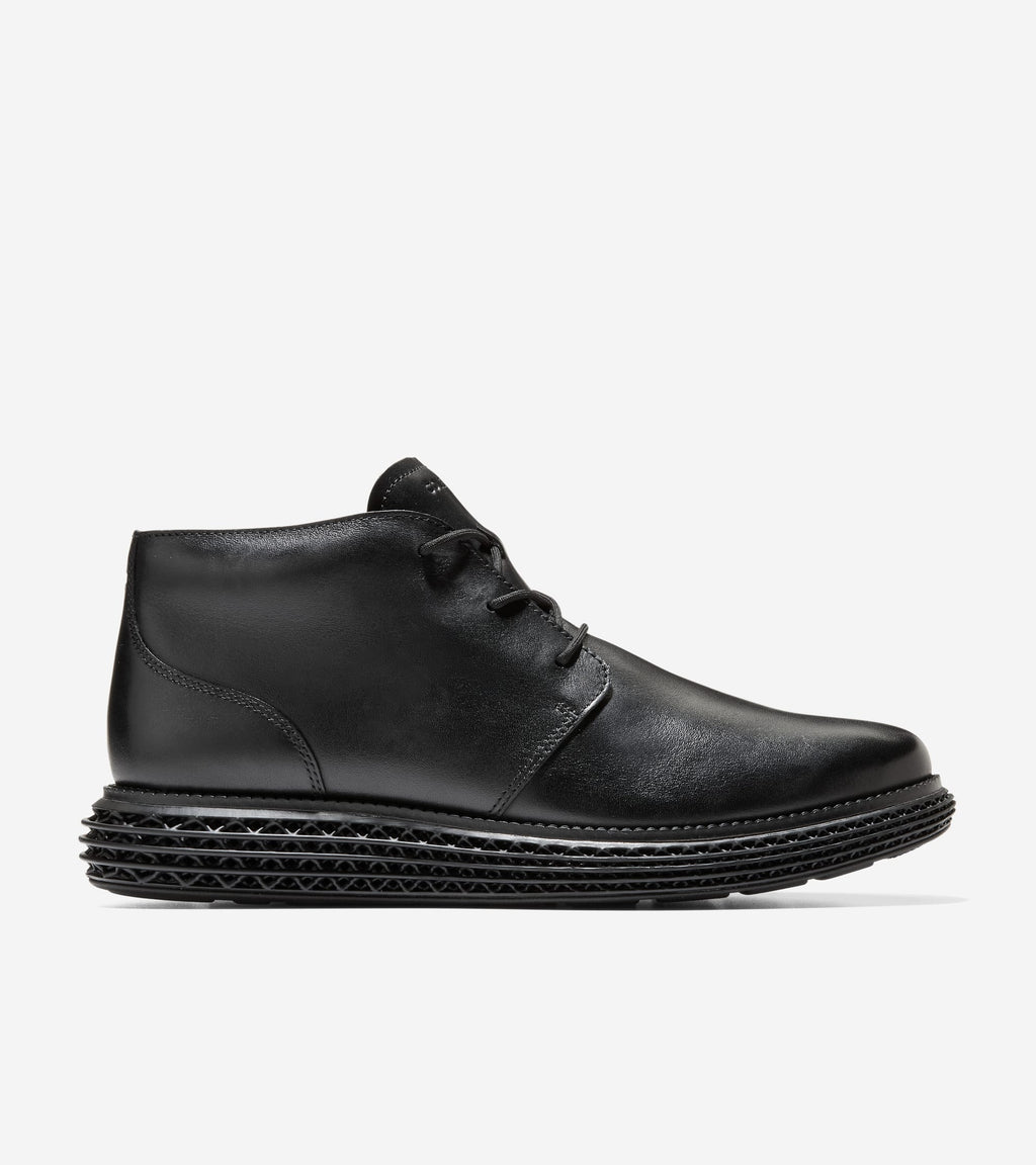 Men's ØriginalGrand 2.0 SkyWeave™ Chukka Waterproof Boots-Black