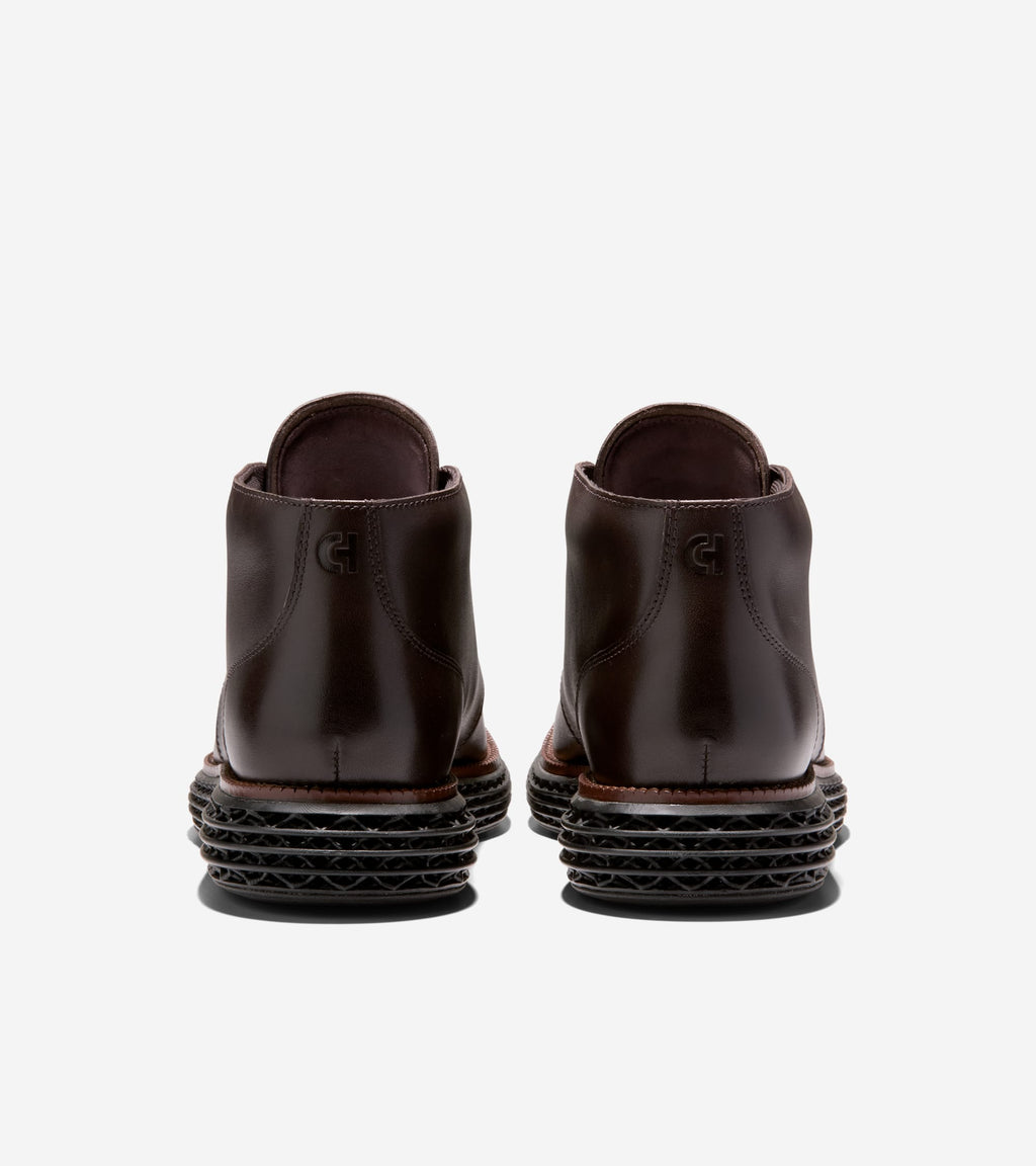 Men's ØriginalGrand 2.0 SkyWeave™ Chukka Waterproof Boots-Dark Chocolate-Dark Natural