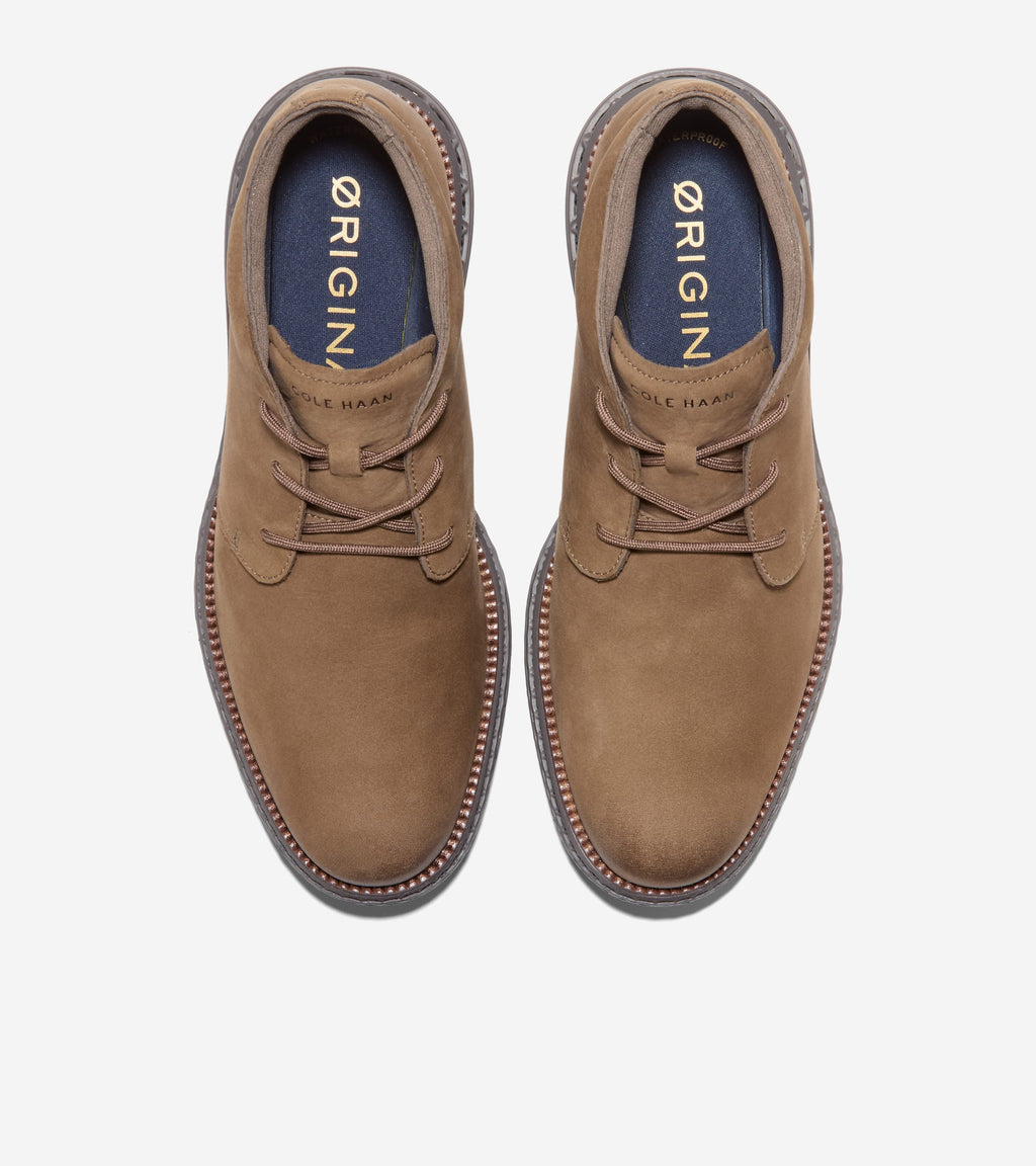 Men's ØriginalGrand 2.0 SkyWeave™ Chukka Waterproof Boots-Truffle-Dark Natural-Java
