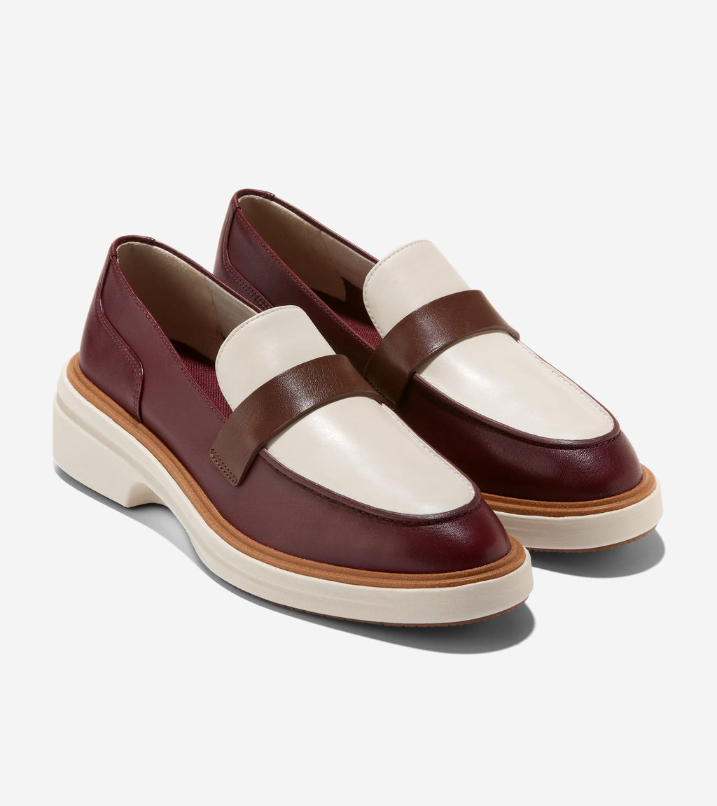 Women's ØriginalGrand CitySpectre Loafers-Bloodstone-Fondue Fudge-Ivory