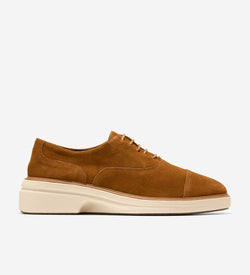 Women's ØriginalGrand CitySpectre Oxfords-Tobacco-Angora Ms