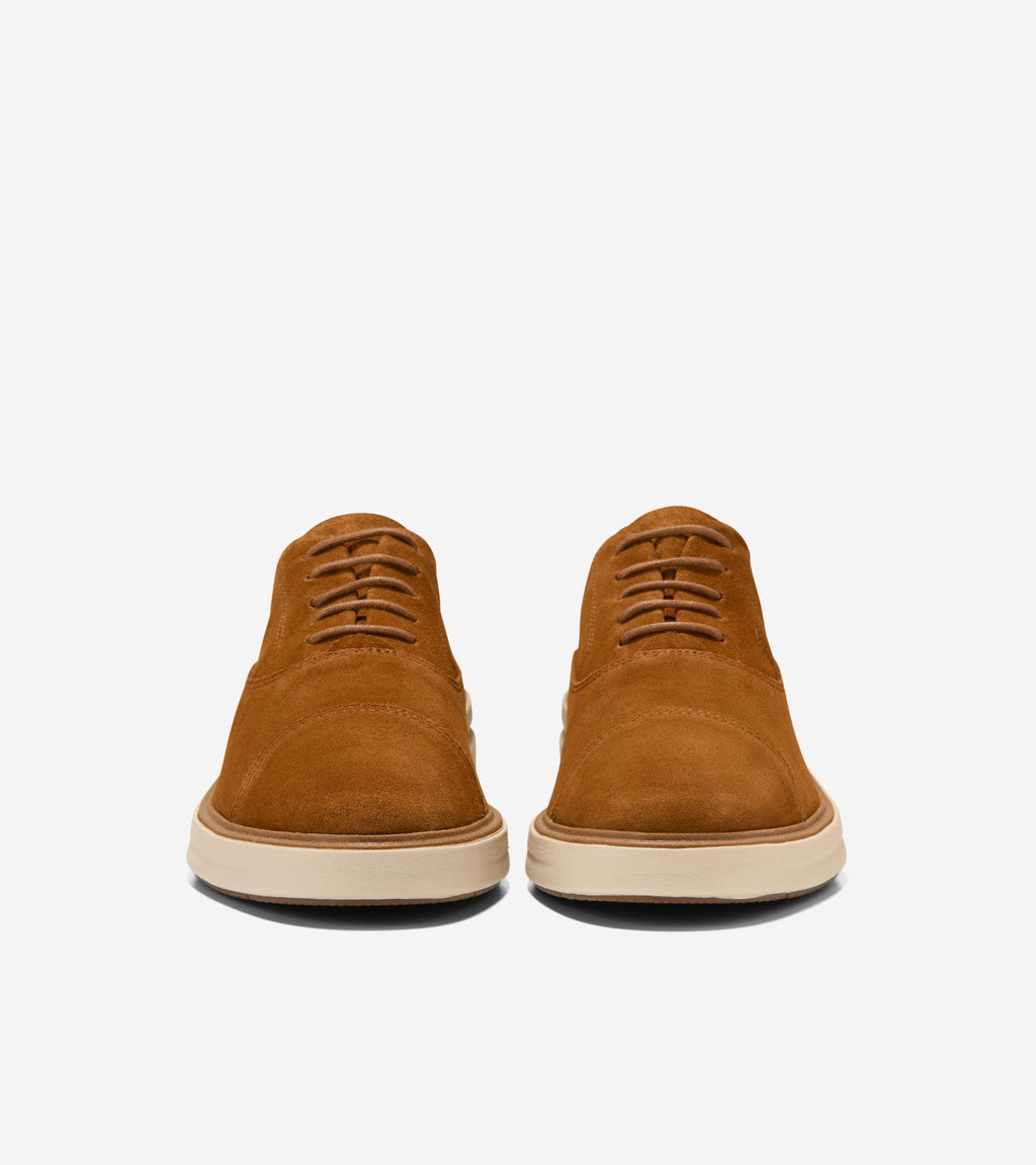Women's ØriginalGrand CitySpectre Oxfords-Tobacco-Angora Ms