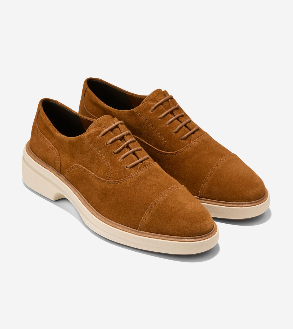Women's ØriginalGrand CitySpectre Oxfords-Tobacco-Angora Ms