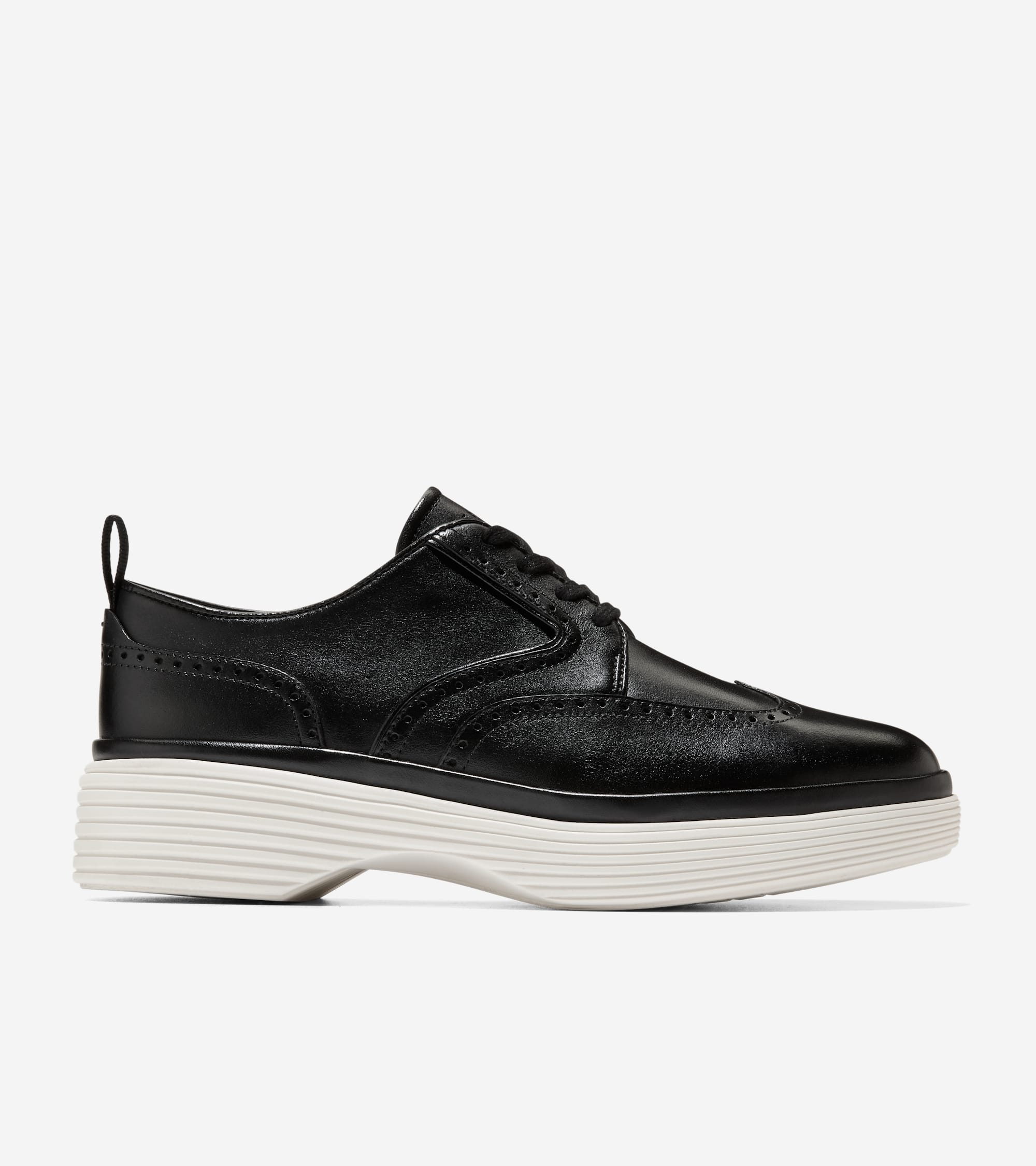 コブクロ Women's ØriginalGrand City Platform Wingtip Oxfords in Black
