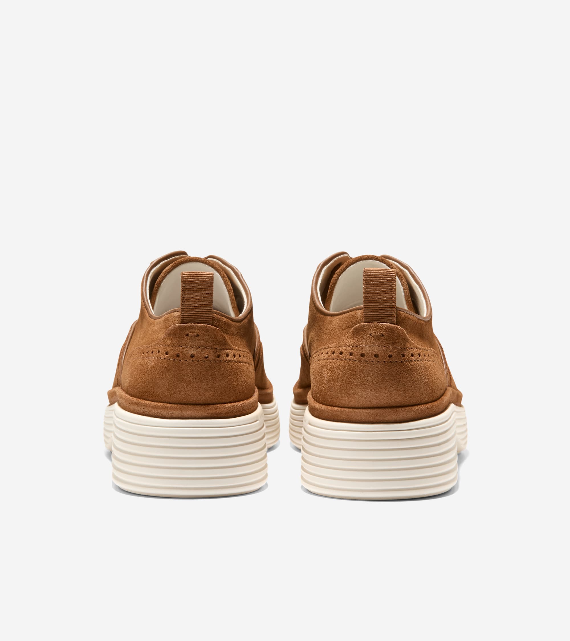 なお Women's ØriginalGrand City Platform Wingtip Oxfords in Brown