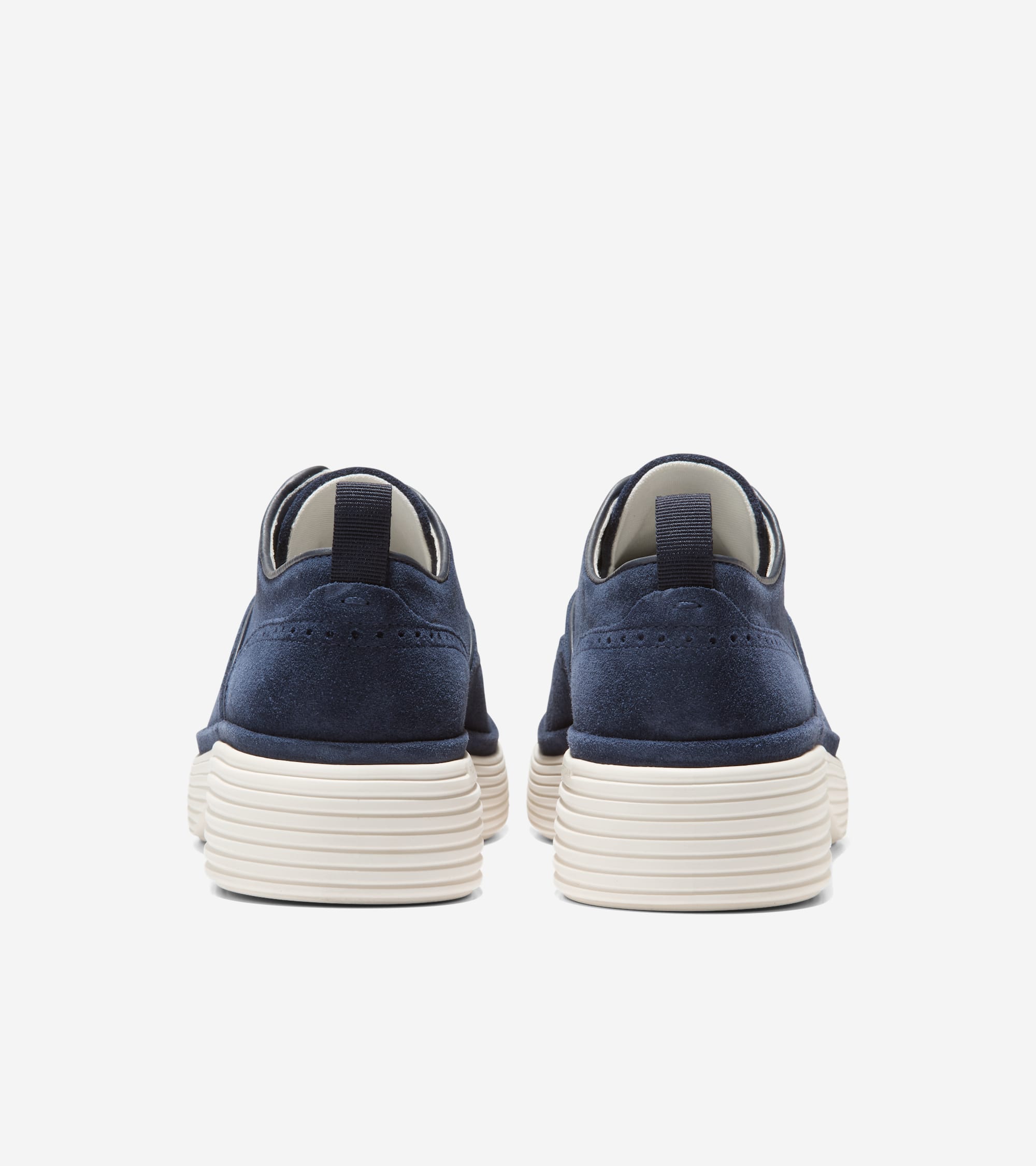 Women's ØriginalGrand City Platform Wingtip Oxfords in Blue | Cole