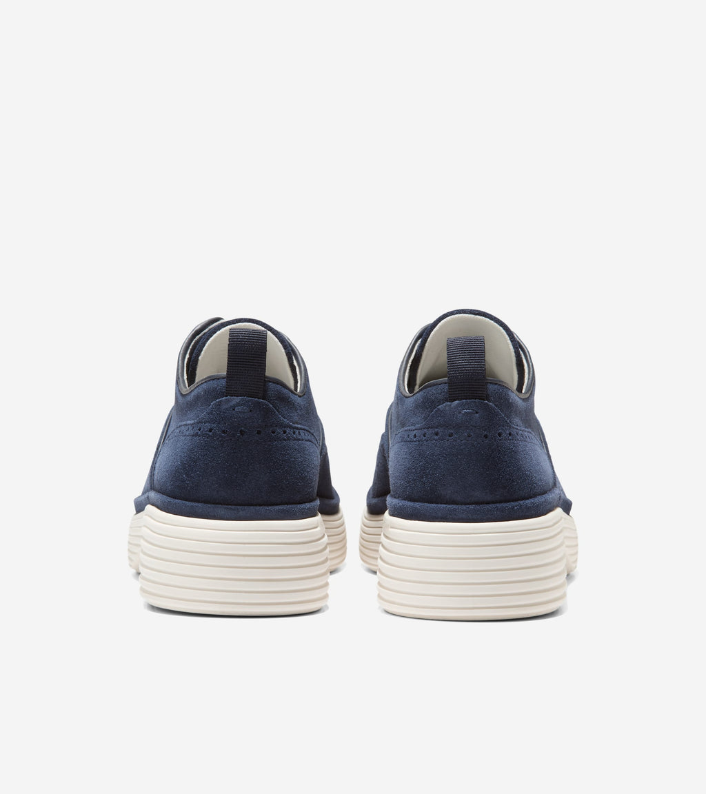 Women's ØriginalGrand City Platform Wingtip Oxfords-Midnight Moon​