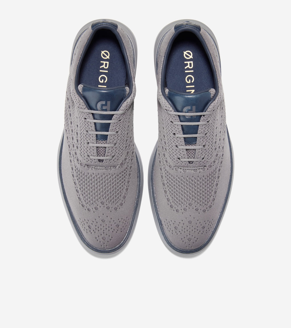 Men's ØriginalGrand Cityspectre Stitchlite™ Oxfords-Steel Gray-Navy Blazer