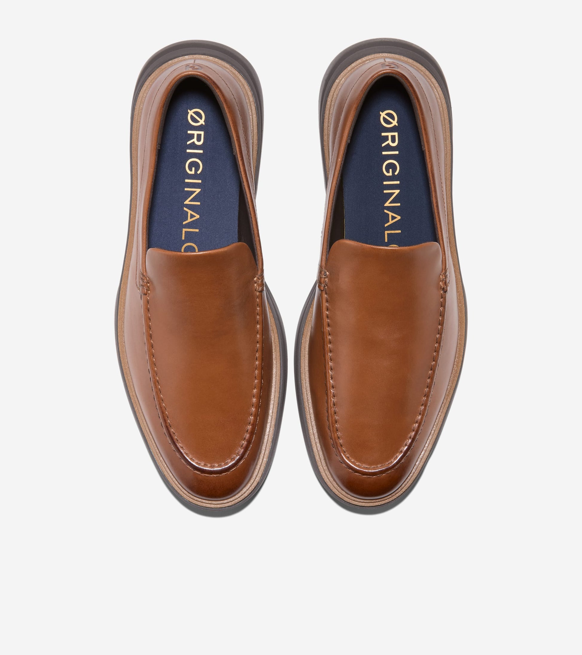 Men's ØriginalGrand CitySpectre Venetian Loafers-British Tan-Dark Chocolate