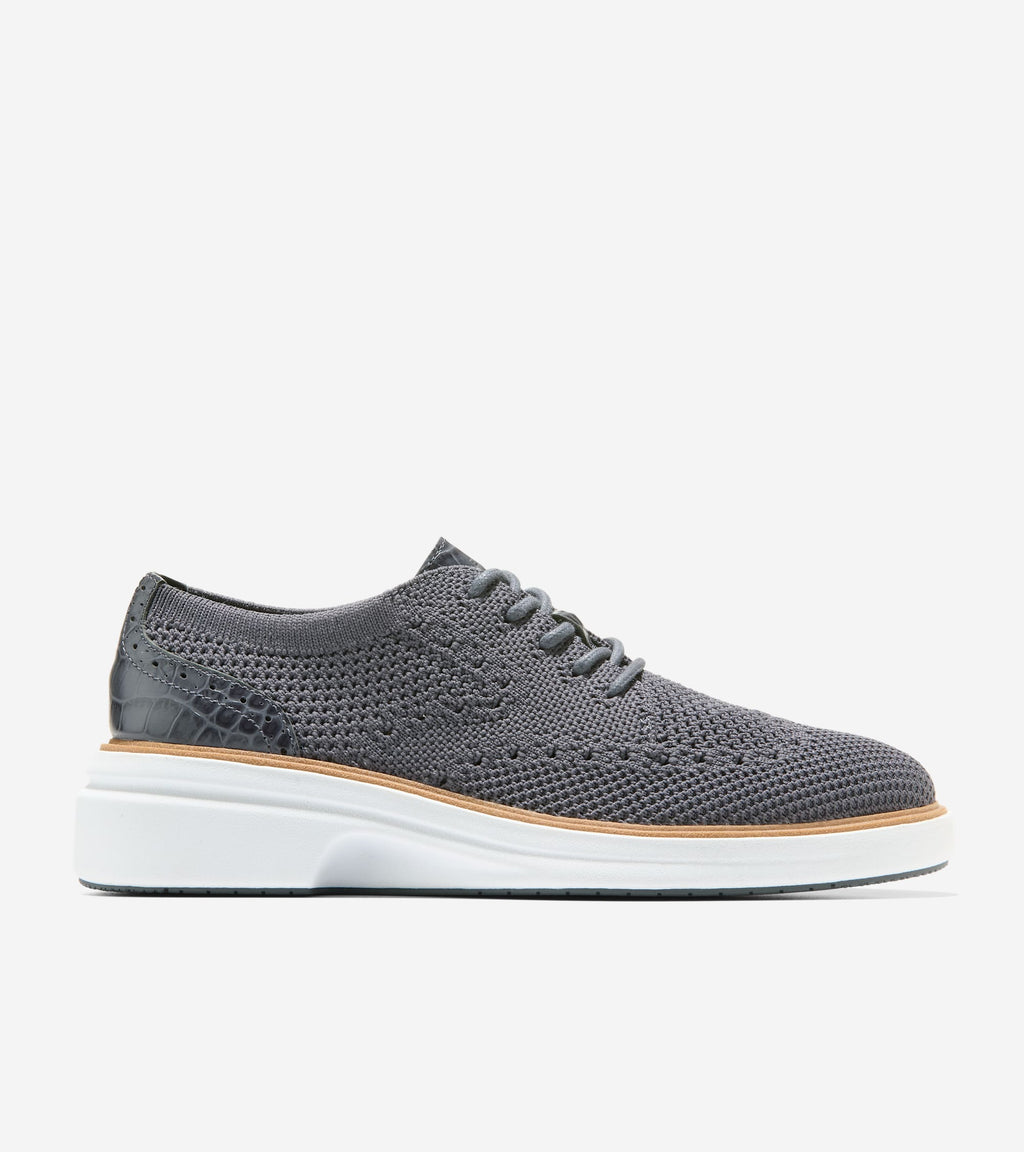 Women's ØriginalGrand CitySpectre Stitchlite™ Oxfords-Blackened Pearl-Croc Print