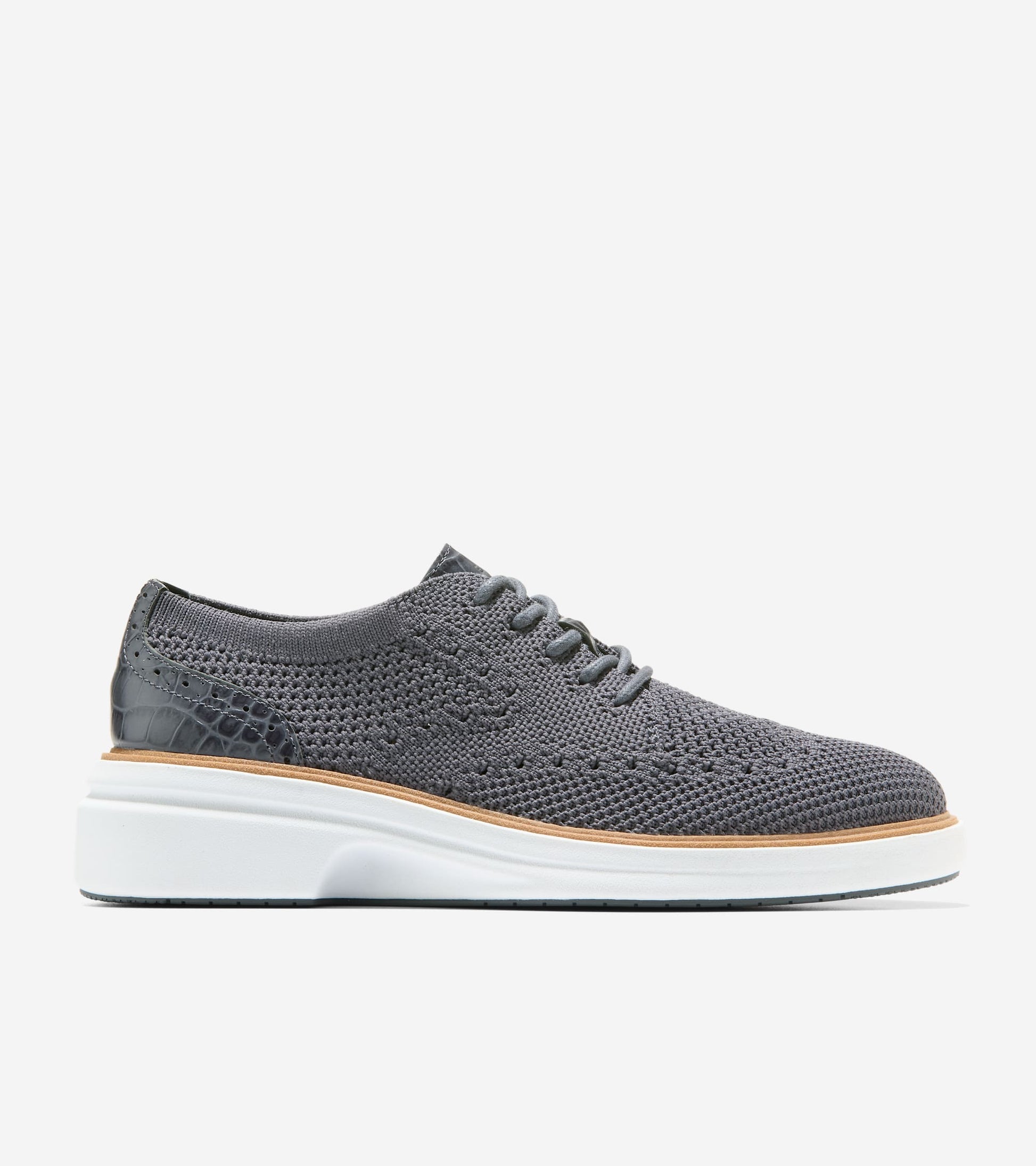 Women's ØriginalGrand CitySpectre Stitchlite™ Oxfords-Blackened Pearl-Croc Print