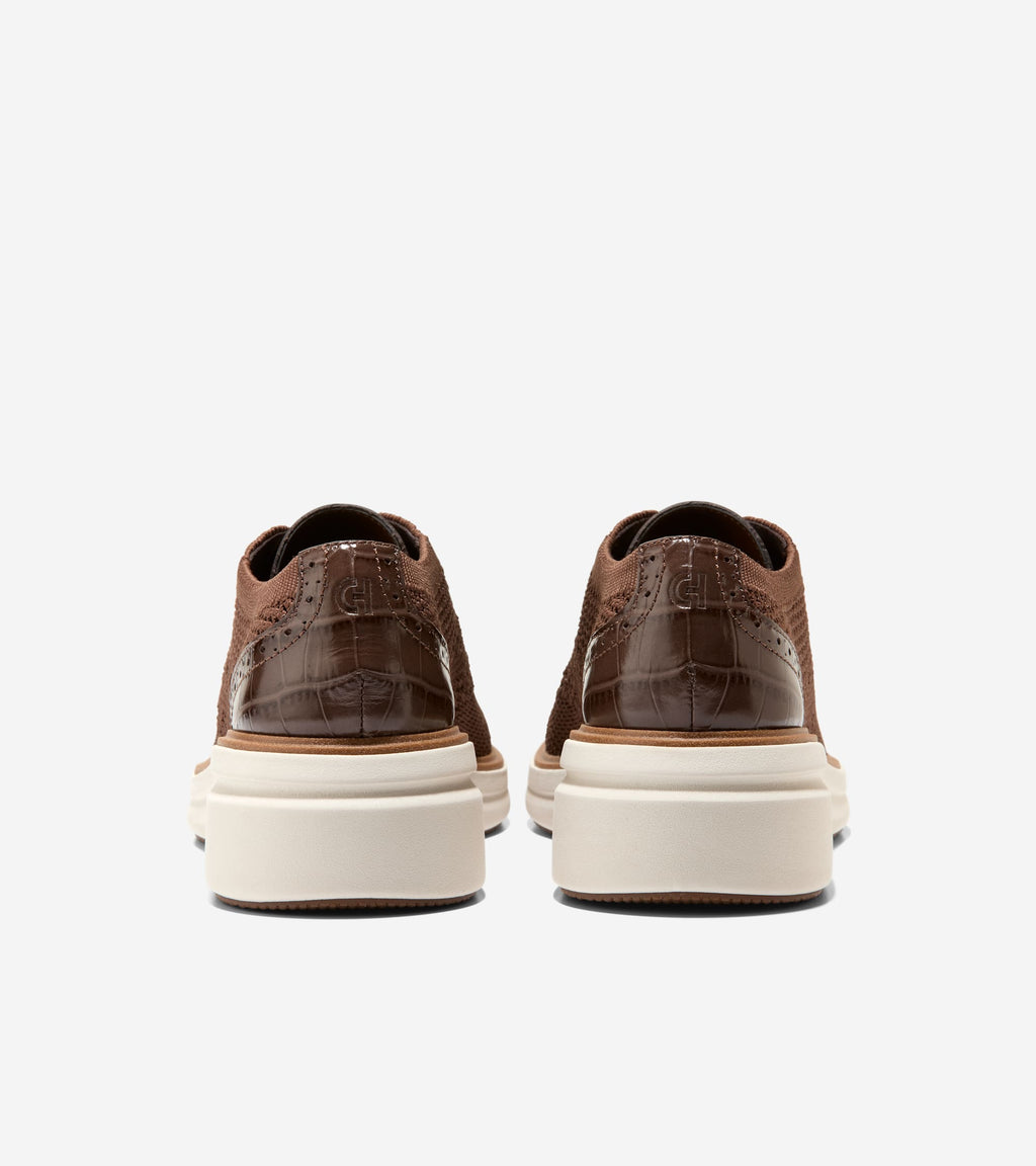Women's ØriginalGrand CitySpectre Stitchlite™ Oxfords-Fondue Fudge-Croc Print