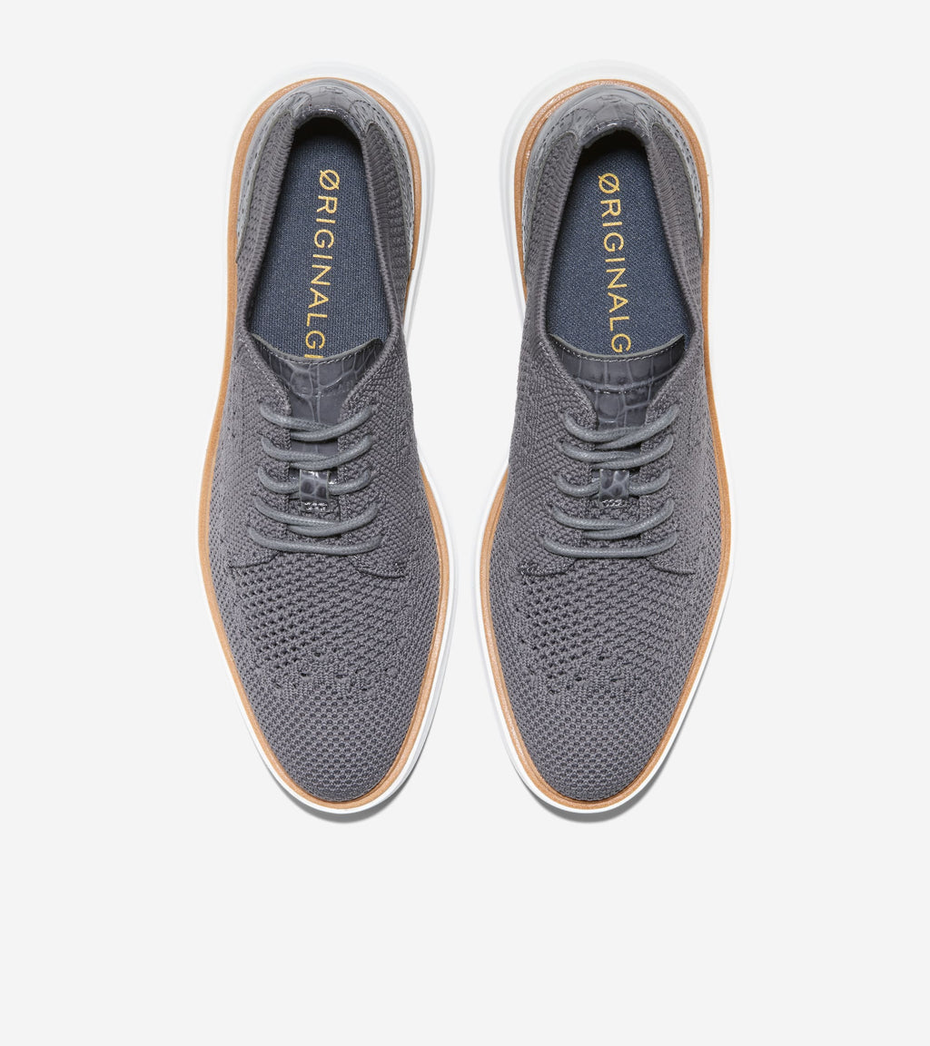 Women's ØriginalGrand CitySpectre Stitchlite™ Oxfords-Blackened Pearl-Croc Print