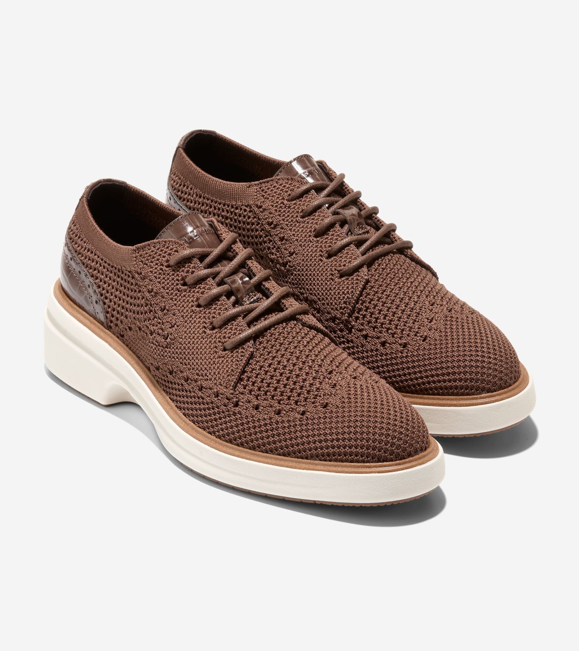 Women's ØriginalGrand CitySpectre Stitchlite™ Oxfords-Fondue Fudge-Croc Print
