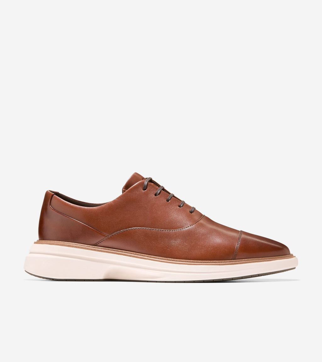 Men's ØriginalGrand CitySpectre Captoe Oxfords-Woodbury-Natural-Ivory