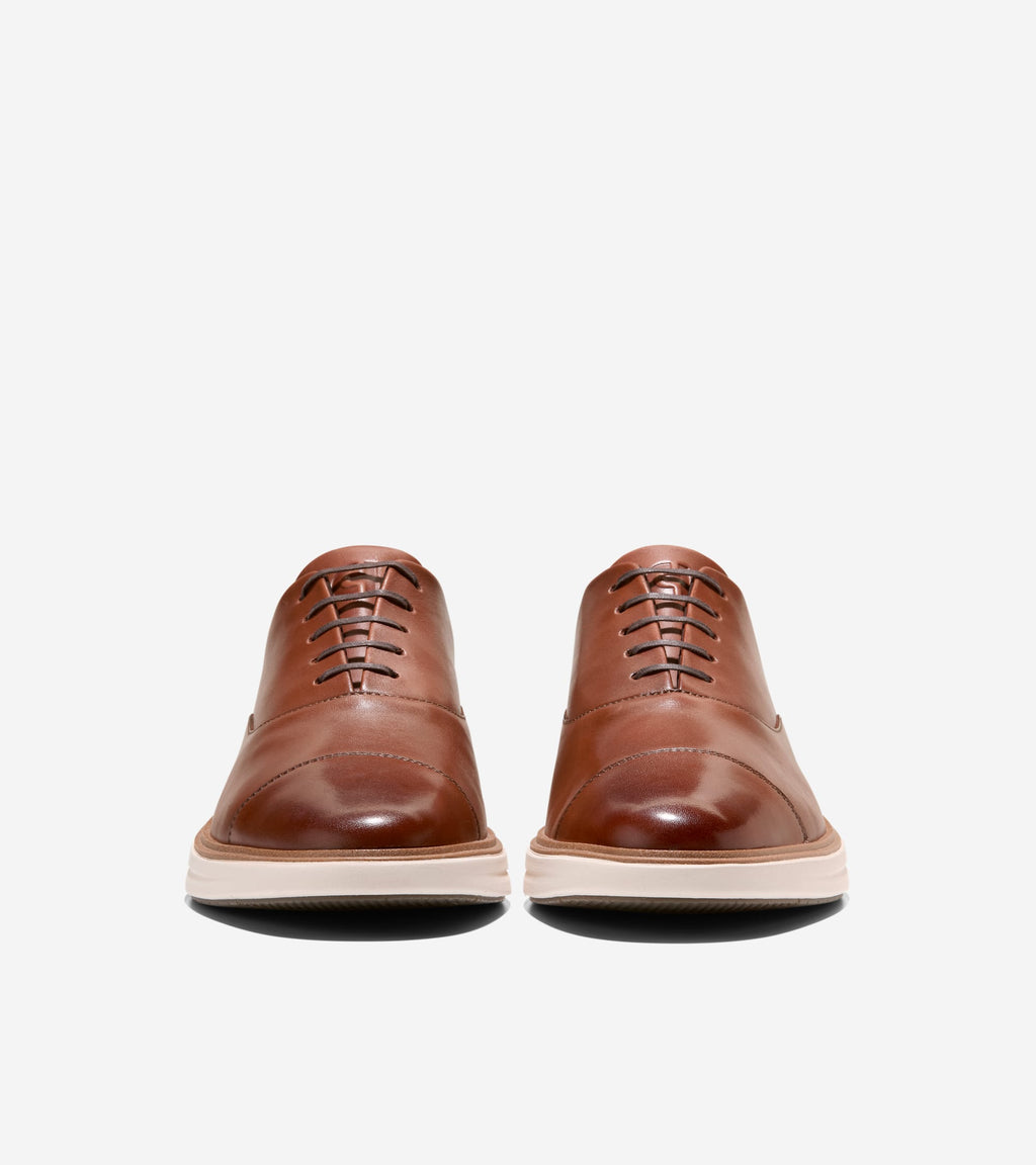 Men's ØriginalGrand CitySpectre Captoe Oxfords-Woodbury-Natural-Ivory