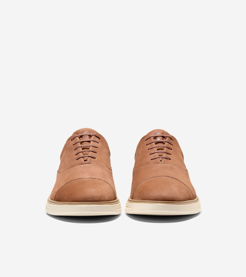 Men's riginalGrand CitySpectre Cap Toe Oxfords in Brown | Cole Haan Men's riginalGrand CitySpectre Cap Toe Oxfords in Brown | Cole Haan