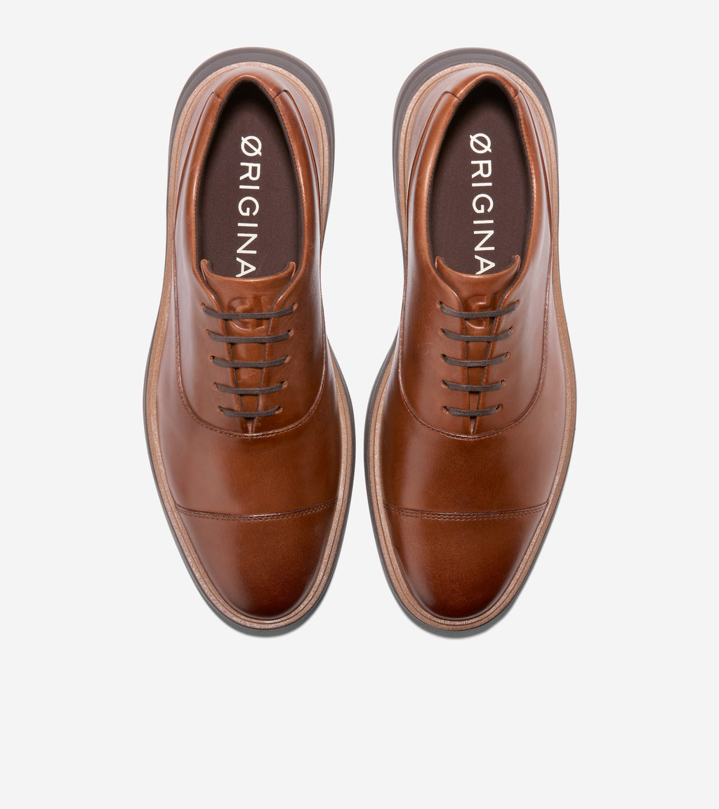 Men's ØriginalGrand CitySpectre Captoe Oxfords-British Tan-Natural-Java