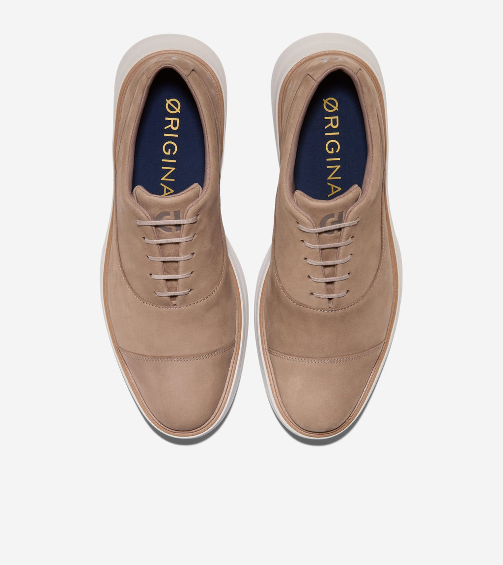 Men's ØriginalGrand CitySpectre Cap Toe Oxfords-Irish Coffee-Dark Natural